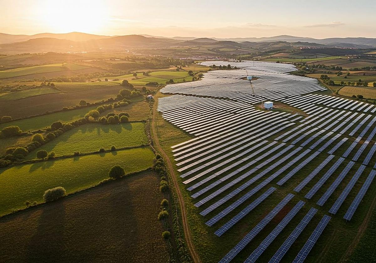 Una vez se pongan en marcha las placas, Ekienea se convertirá en el mayor parque fotovoltaico de Euskadi