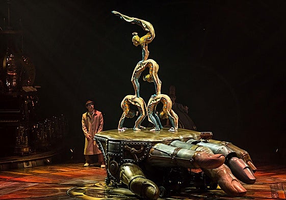 Imagen de uno de los momentos del espectáculo.