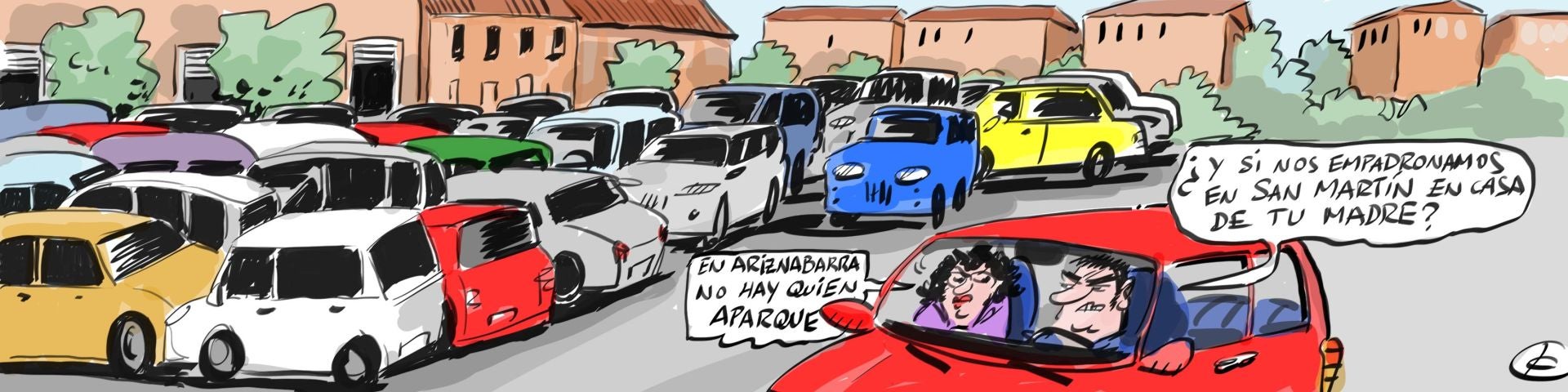 La viñeta de Cerrajería sobre el rechazo a la OTA en Ariznabarra