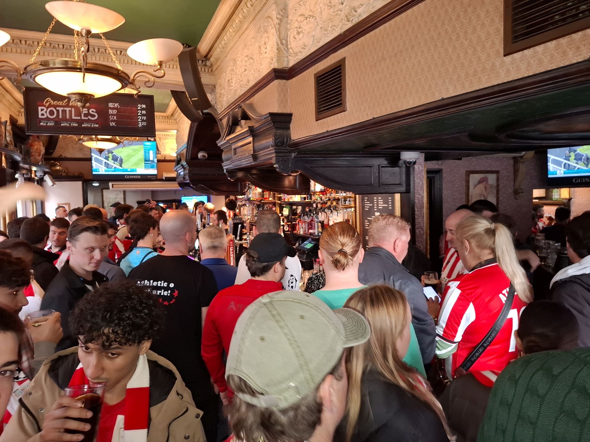 Los athleticzales presentes en Newcastle