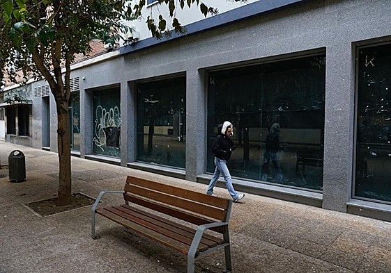 Nuevos locales que albergarán el Bizan de Judimendi, en la calle Cola y Goiti.