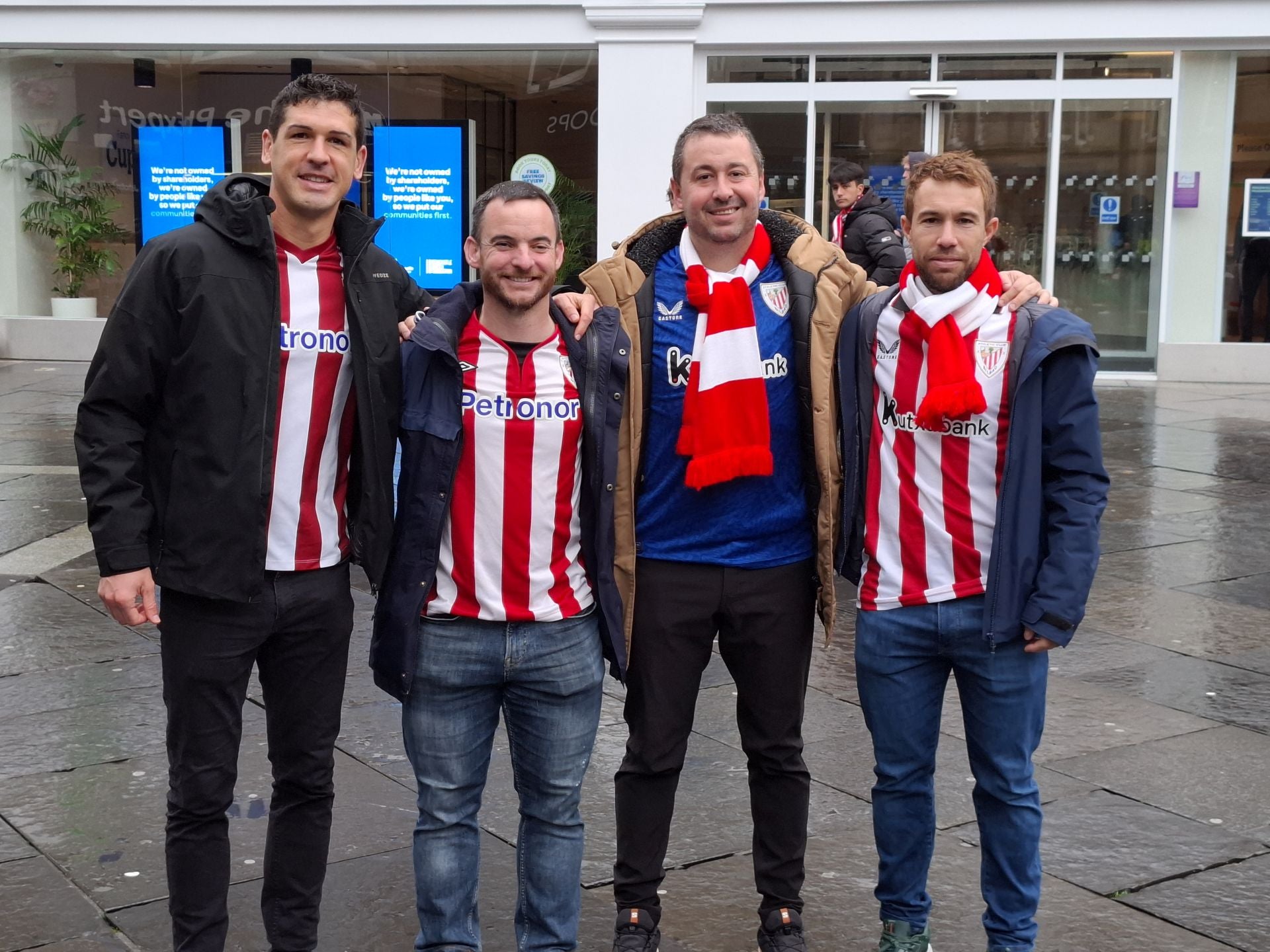 Los athleticzales presentes en Newcastle