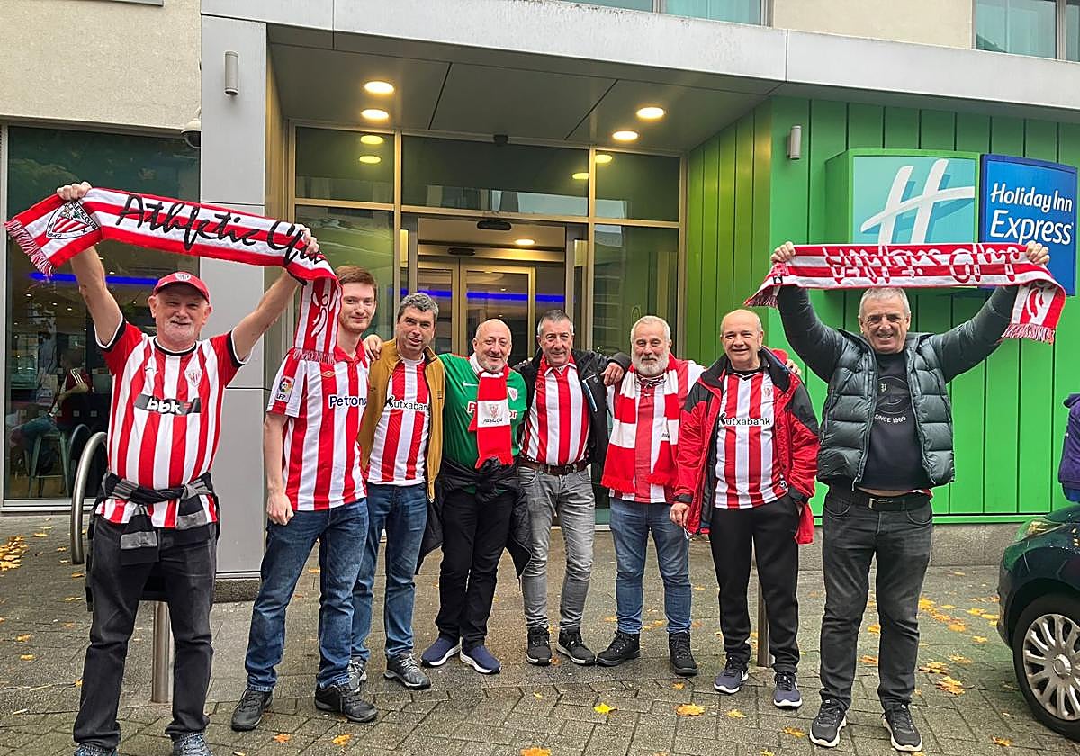 Los athleticzales presentes en Newcastle