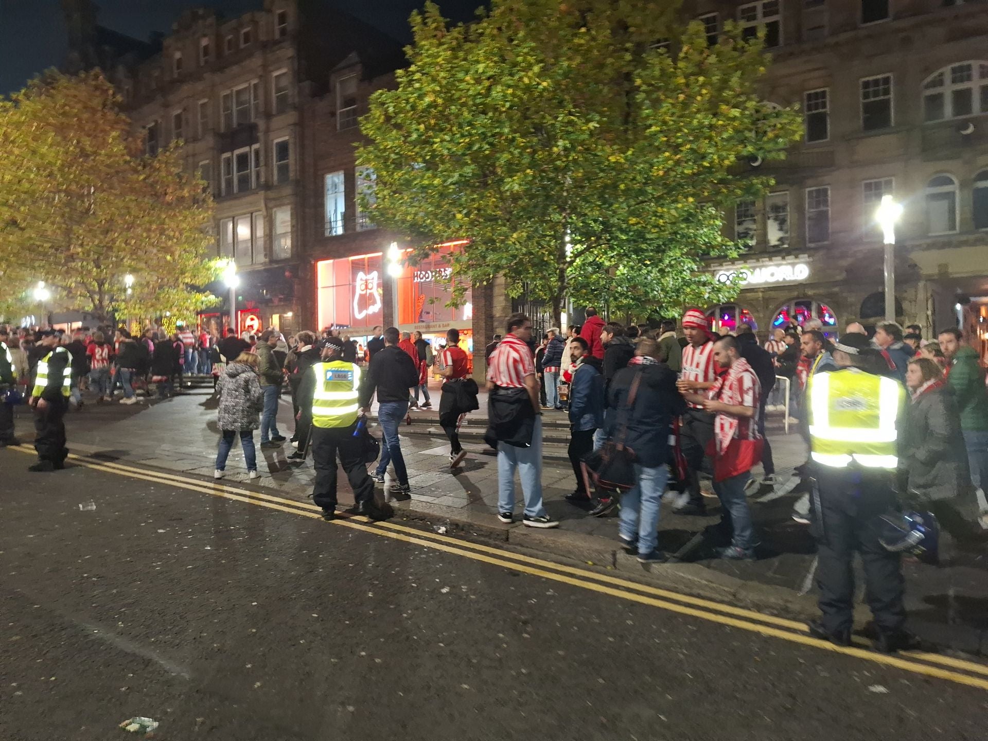 Los athleticzales presentes en Newcastle