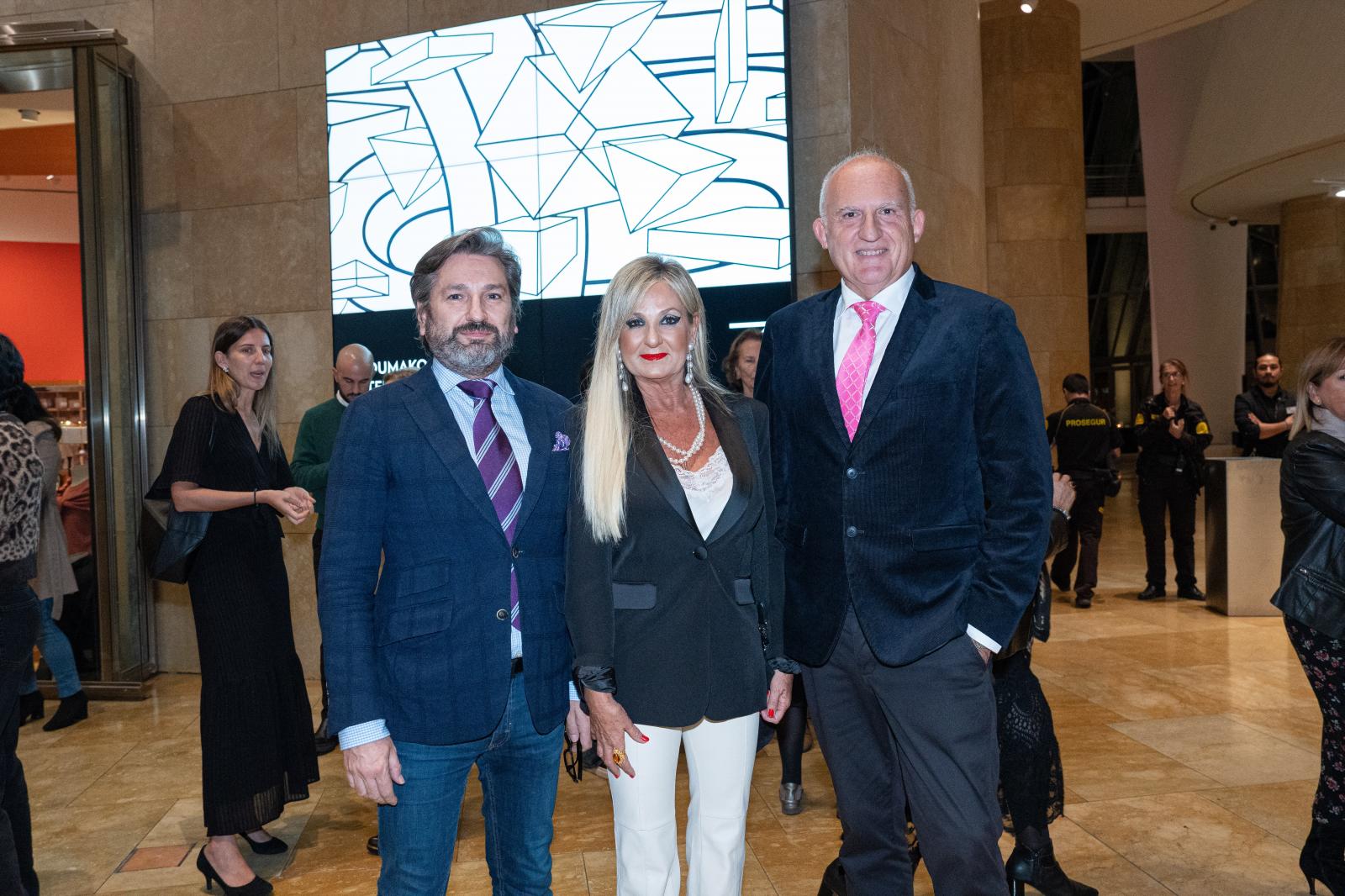 Jorge Canivell, Susana Martínez y Carlos Gómez Menchaca.