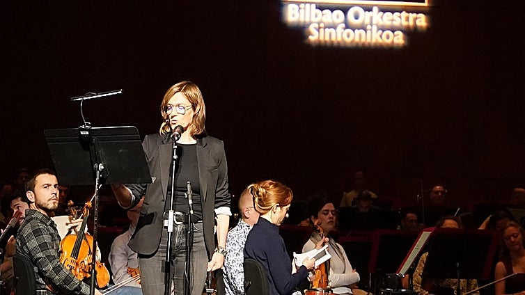 Karmele Jaio 'dialoga' con la Sinfonía 'Leningrado', un alegato a la resistencia civil y el valor de la cultura