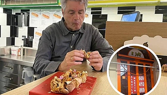 A Fernando Canales se le atraganta el bocata