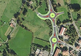 Arrancan las obras en Loiu para mejorar el acceso al aeropuerto desde la Margen Derecha