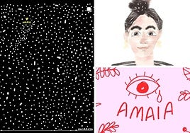 Detalle de las ilustraciones que han subido a sus redes Javirroyo, Laura Romero y Lyona Ivanova.