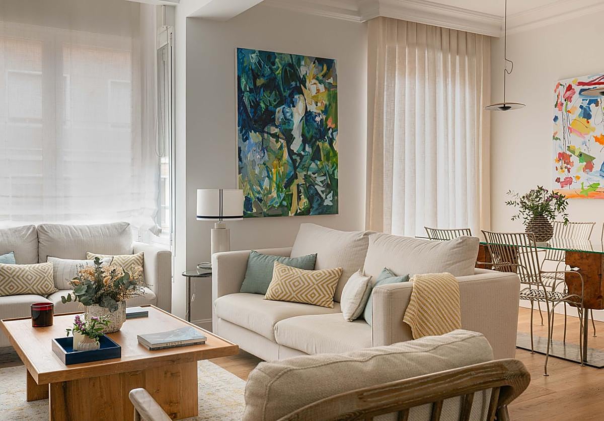 De espacio cerrado a hogar luminoso: la metamorfosis de un piso en Bilbao para una familia con dos niños