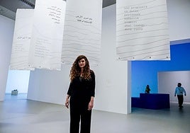Marwa Arsanios, artista libanesa que inaugura este viernes 'La tierra no será poseída' en el museo Artium.