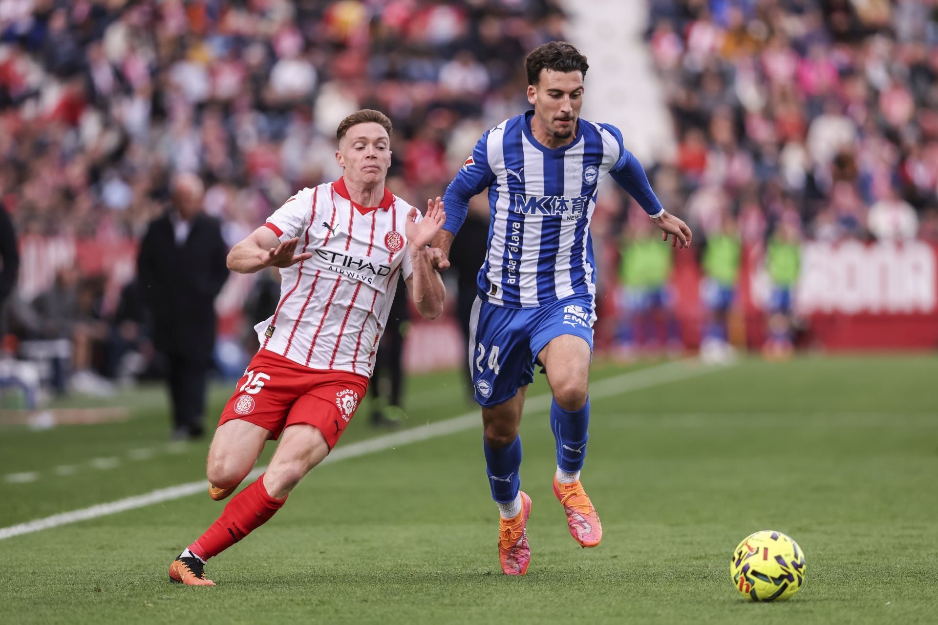 Las imágenes del Girona-Alavés