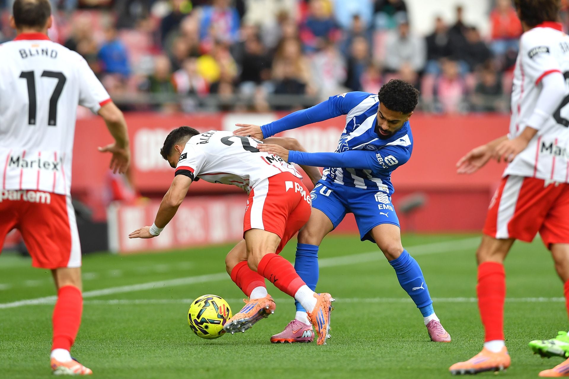 Las imágenes del Girona-Alavés