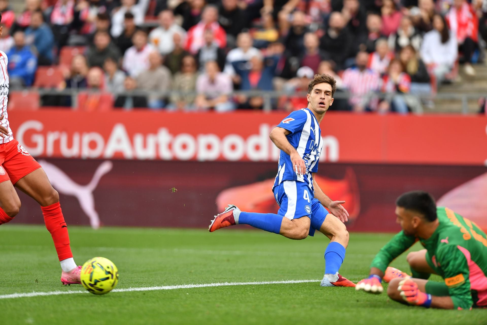 Las imágenes del Girona-Alavés