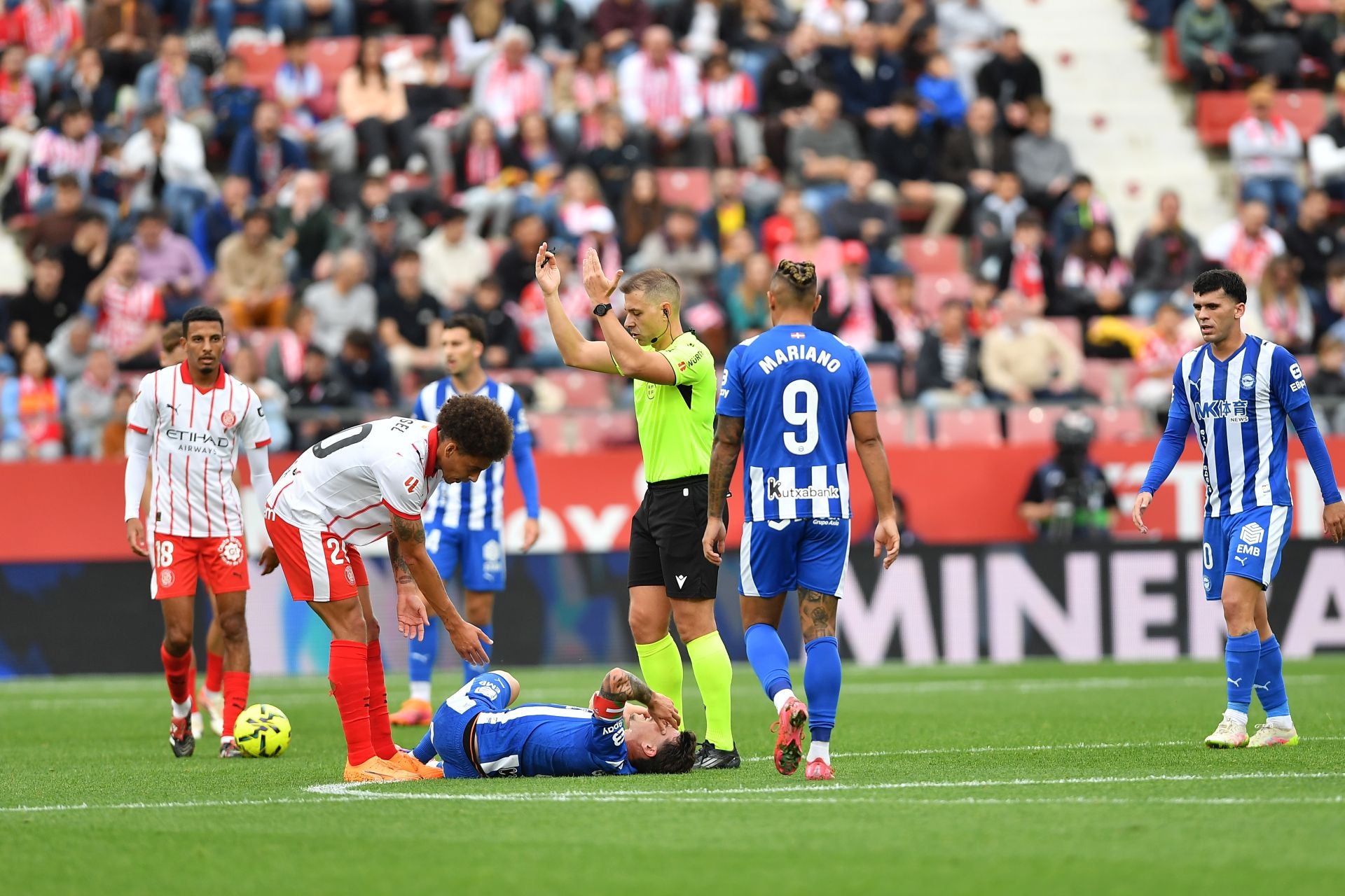 Las imágenes del Girona-Alavés