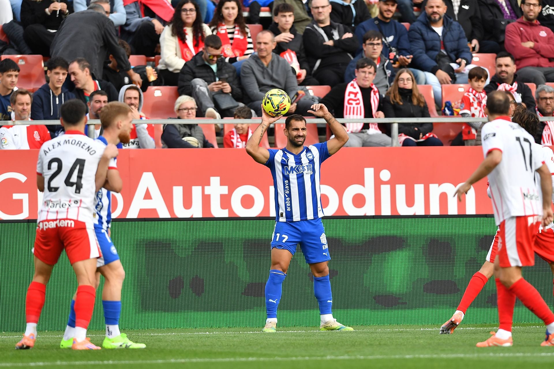 Las imágenes del Girona-Alavés