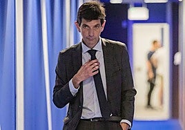 Trocóniz, sobre el 'caso Garcés': «No hay una decisión firme, seguimos creyendo en el jugador»