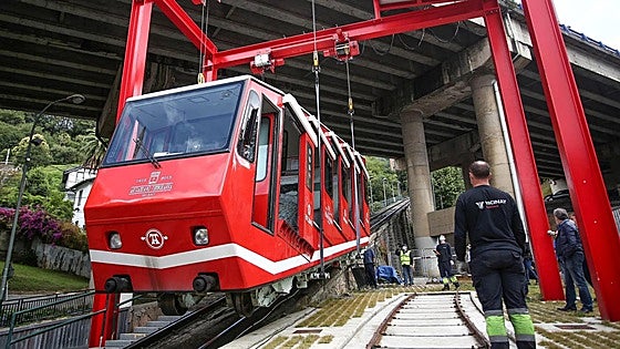 El funicular de Artxanda estará fuera de servicio tres días desde hoy