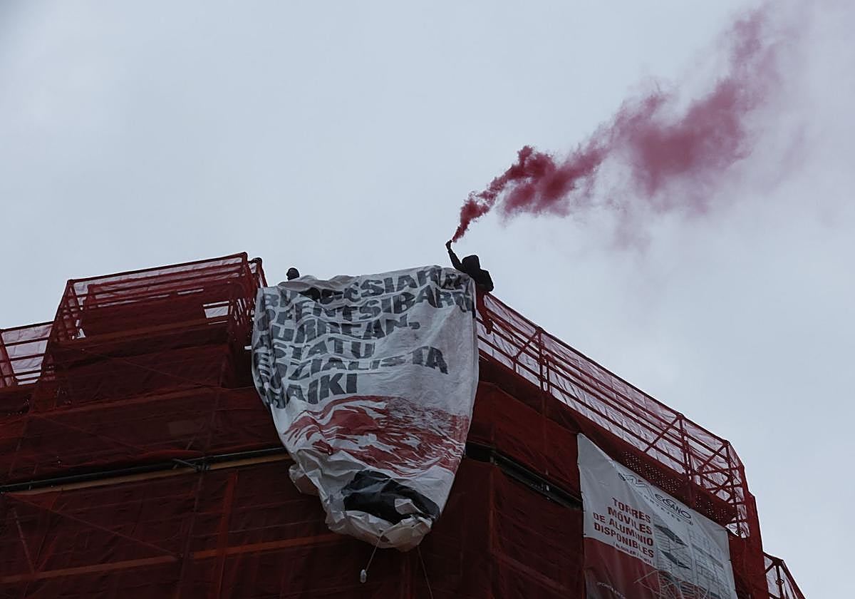 Manifestación de GKS en Bilbao
