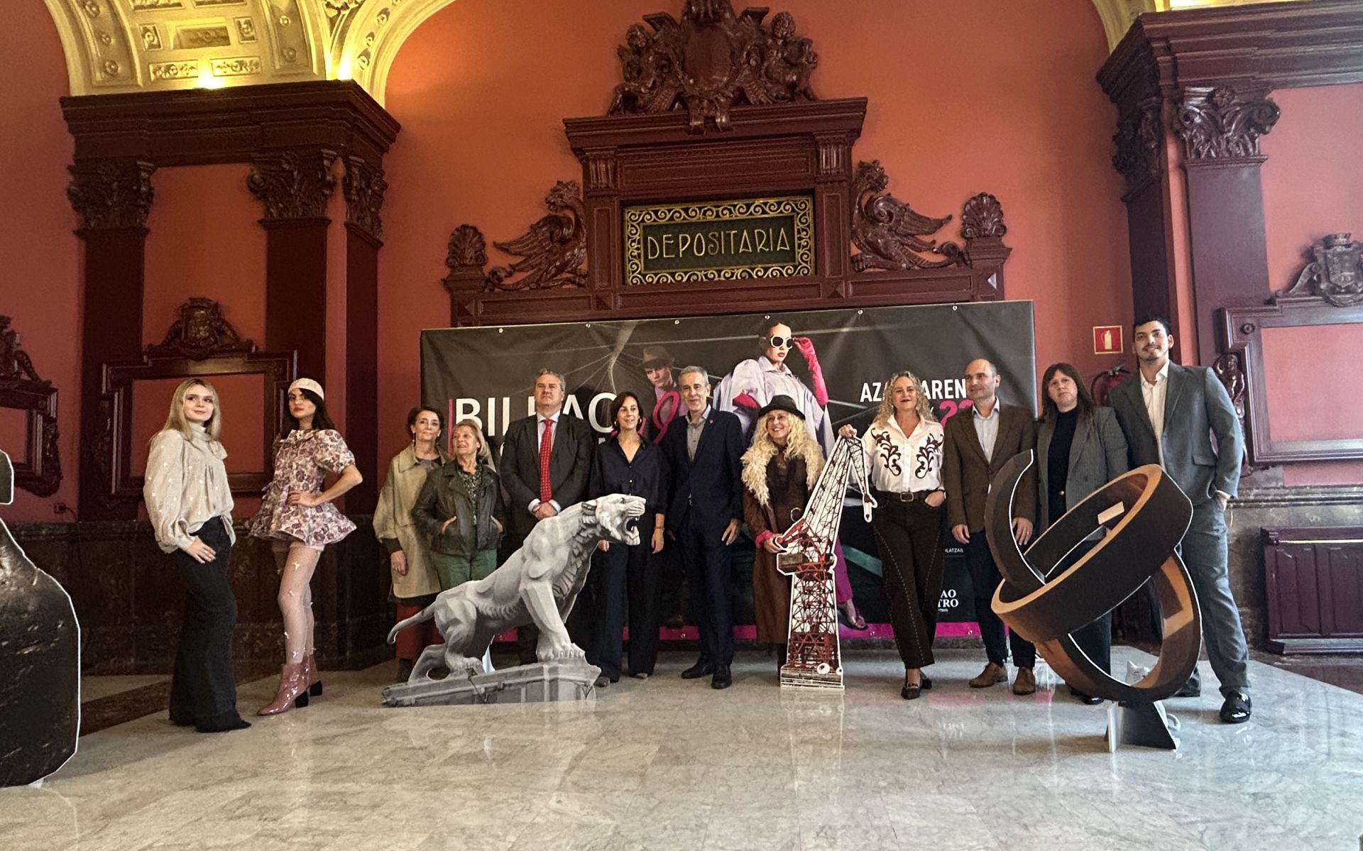 Presentación de la Bilbao Fashion Week.