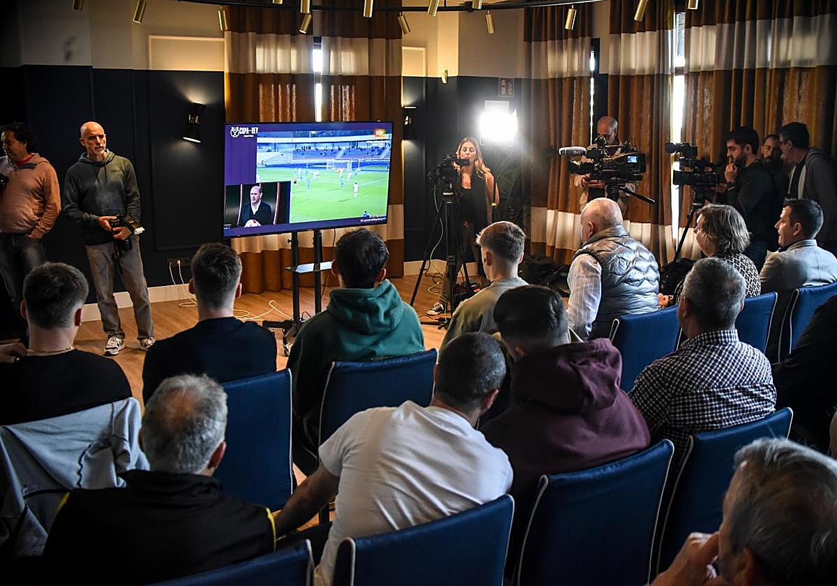 «Queremos que sea otra noche mágica como contra el Valladolid»