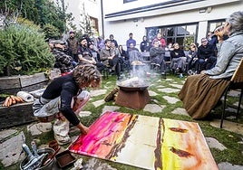 Gastronomía y arte se dan la mano en Campezo en una reivindicación de los orígenes