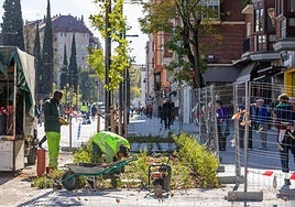 Las obras de Los Herrán están llegando a su fin.
