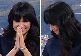 El ataque de risa de África Baeta en mitad del informativo: «¡Perdón!»