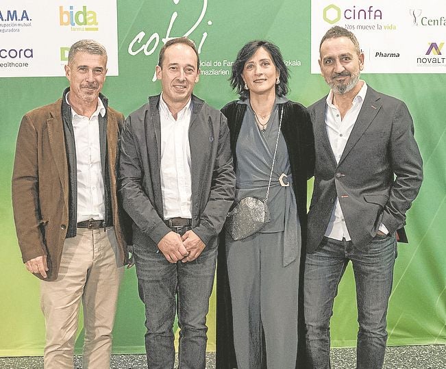 Jon de Miguel, Segundo Lago, María José Díaz y Txema Eiros.