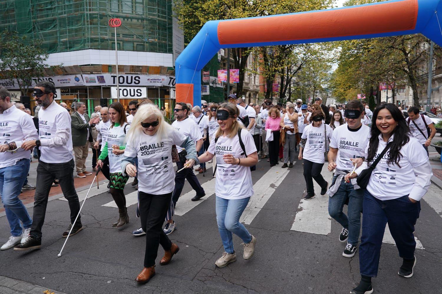 Las imágenes del recorrido por la Gran Vía