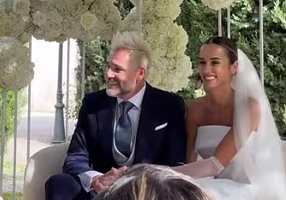 Santi Cañizares se casa por tercera vez tras seis meses de noviazgo