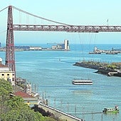 La estampa de la ría a su paso por Portugalete y Las Arenas es uno de los iconos de Bizkaia.