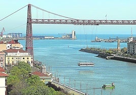 La estampa de la ría a su paso por Portugalete y Las Arenas es uno de los iconos de Bizkaia.
