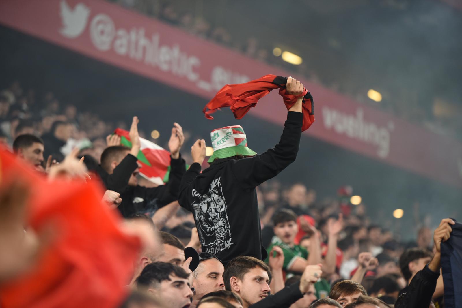 Las bonitas imágenes que nos deja el Euskadi-Palestina en San Mamés