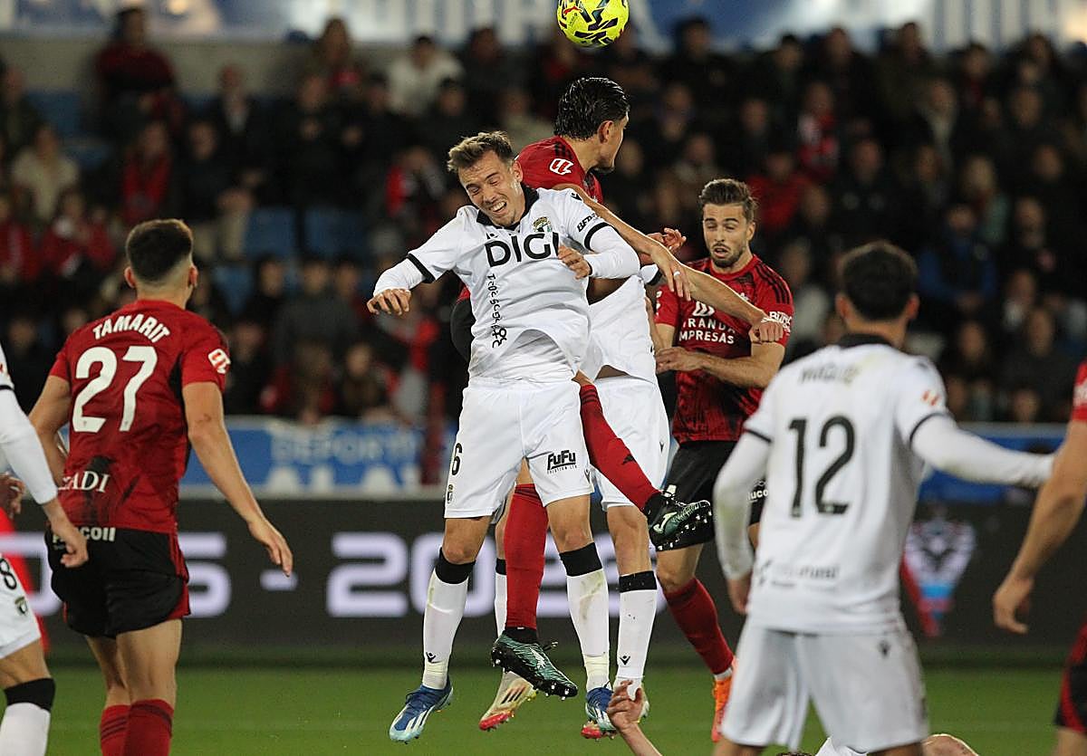 El duelo fue intenso.