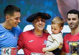 Peio Etxeberria, nuevo campeón del Cuatro y Medio