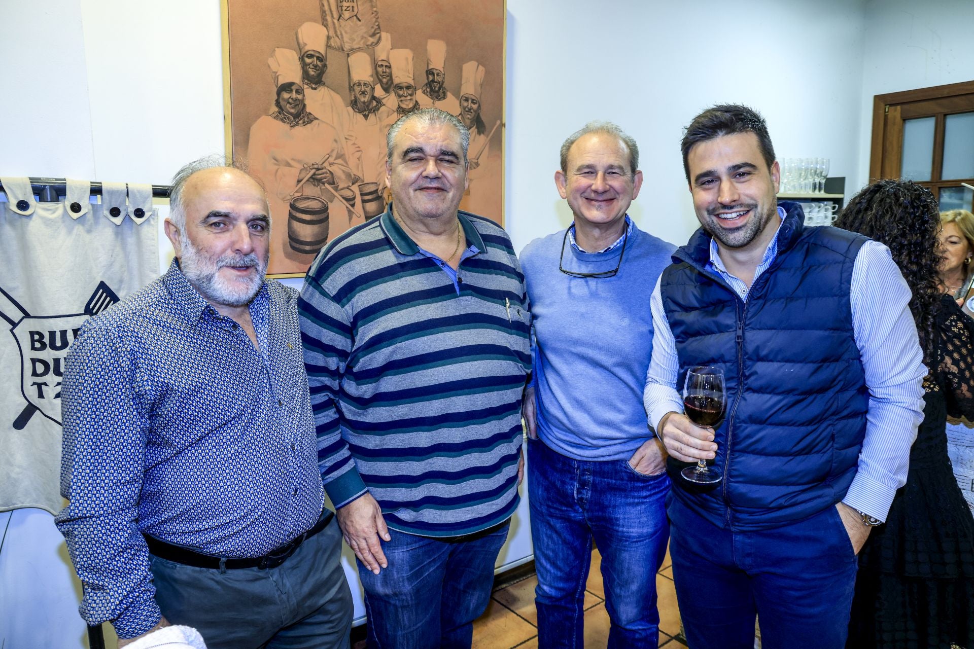 Así ha sido la cena en Burduntzi