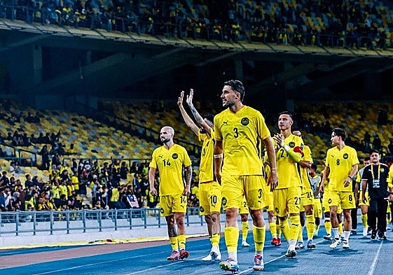 Garcés, con Malasia.