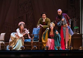 Escena del montaje de Mario Pontiggia, que acogerá este sábado el Euskalduna.