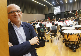 Alberdi lleva al frente de la Bilbao Orkestra Sinfonikoa (BOS) desde la pasada primavera.