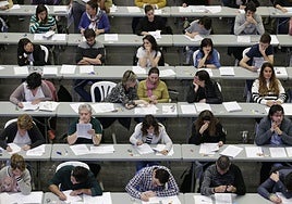 Imagen de archivo de una OPE de la Diputación.