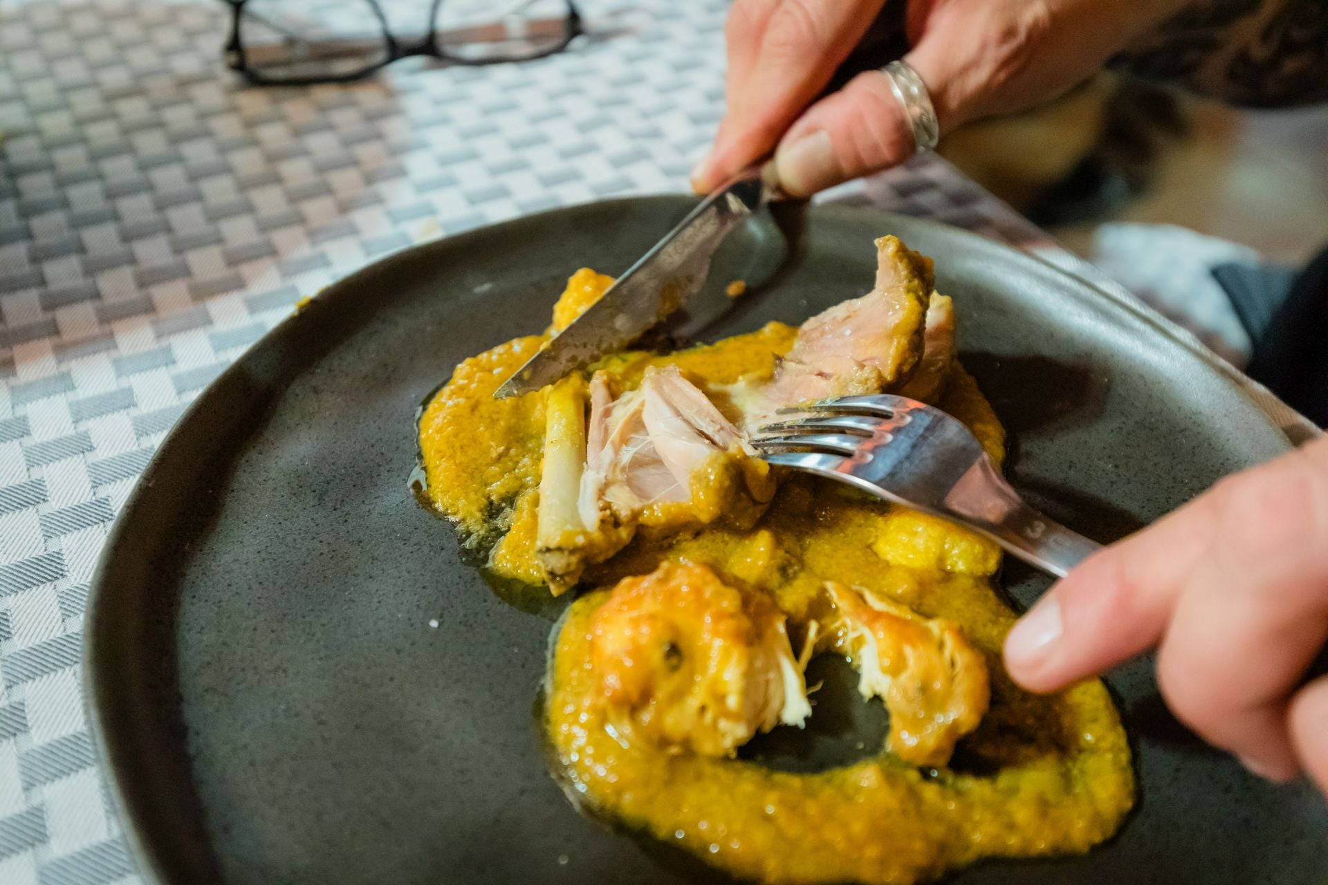 Así ha sido la cena en Gatzalde