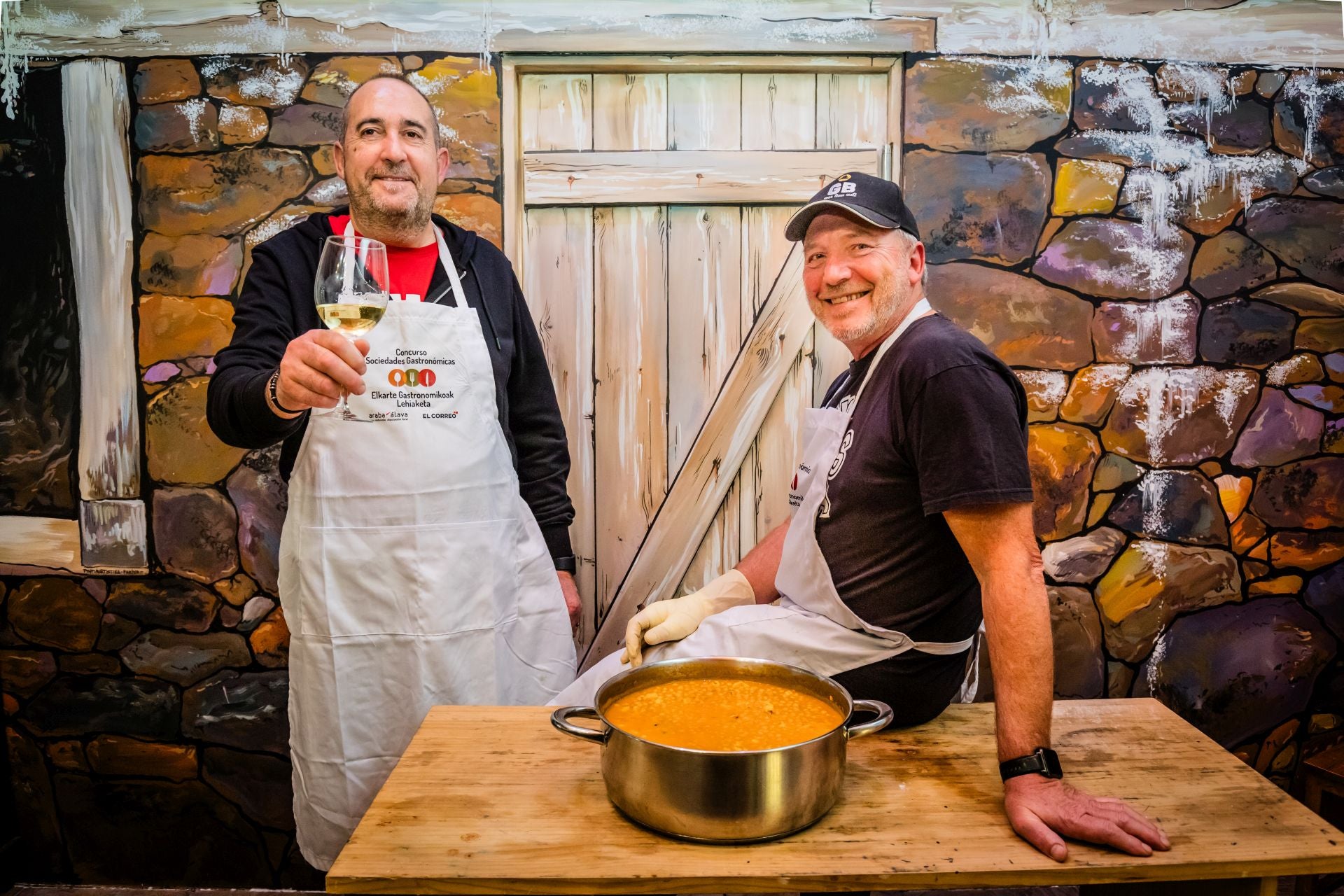 Así ha sido la cena en Gatzalde