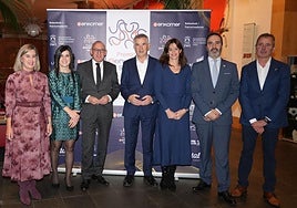 Irma Basterra, Edurne Parro, Ramiro González, Jon Aspuru, Maider Etxebarria, Javier Hurtado e Iñaki Vivanco