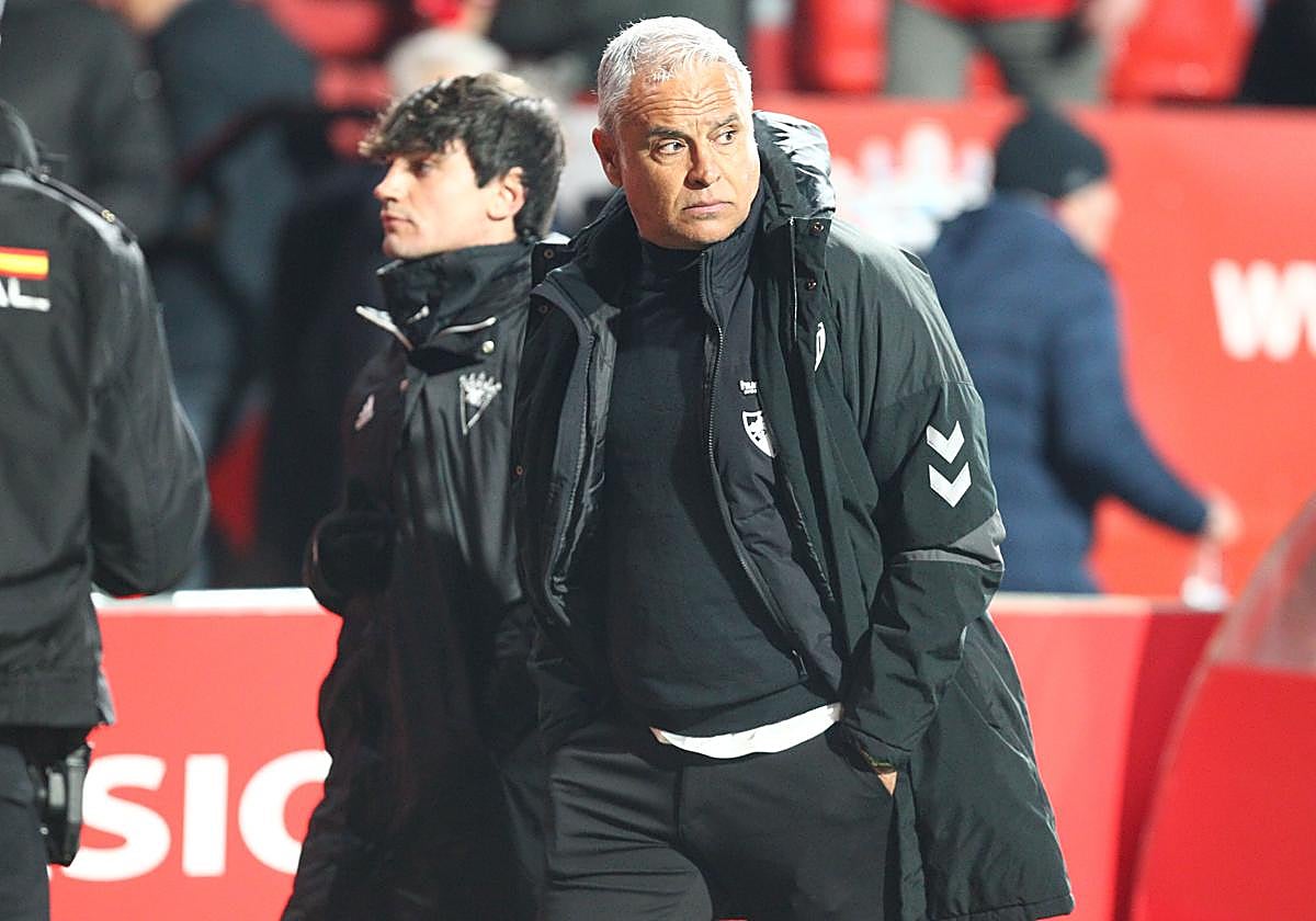 Pellicer, en un anterior partido en Anduva.