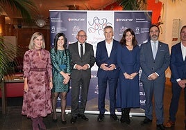 Irma Basterra, Edurne Parro, Ramiro González, Jon Aspuru, Maider Etxebarria, Javier Hurtado e Iñaki Vivanco.