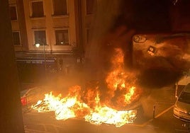 El PP pide instalar contenedores ignífugos en Amezola ante la oleada de incendios