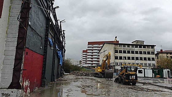 Finaliza el derribo de Pabellón 6: «Es triste ver ahí un solar»