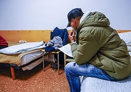 Vitoria gana camas para las personas sin hogar en invierno.