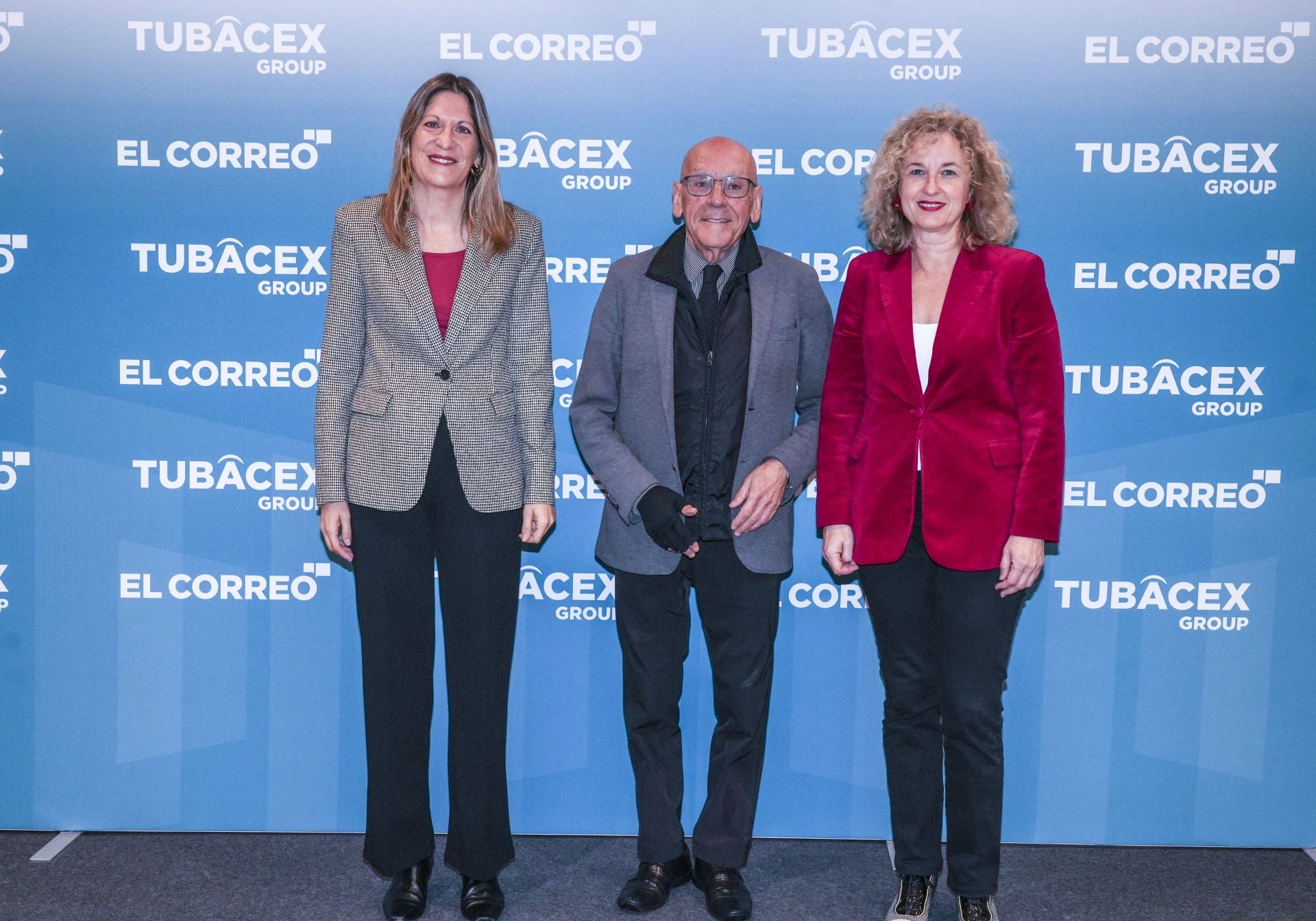 Saray Zárarete, Gregorio Rojo y Cristina González.